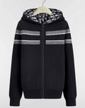 Cardigan réversible zippé à capuche