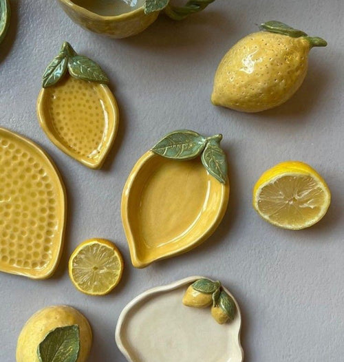 Assiettes Citron